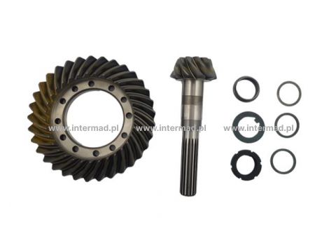 Wałek z kołem Carraro 66078